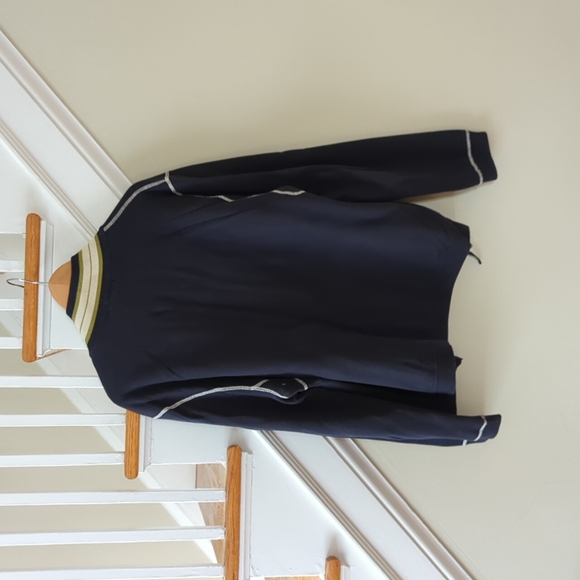 Banana Republic navy blue zipup jacket size XL - Picture 10 of 13